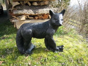 3D-Ziel Fuchs Fang in schwarz IFFA4 - kb-bogensport