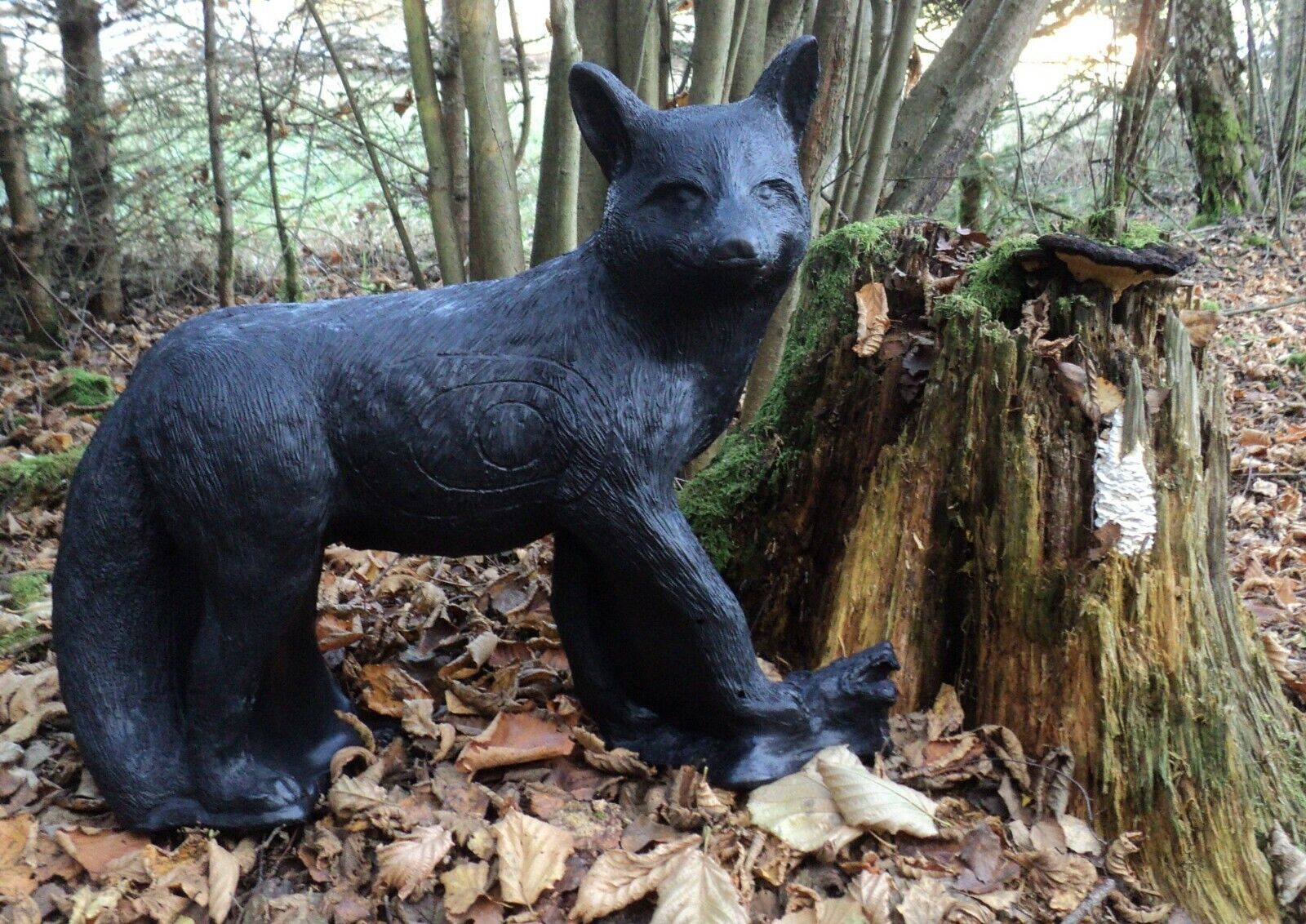 3D-Ziel Fuchs Fang in schwarz IFFA4 - kb-bogensport