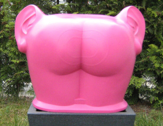 3D-Ziel Spaßziel Arsch mit Ohren in Pink - kb-bogensport