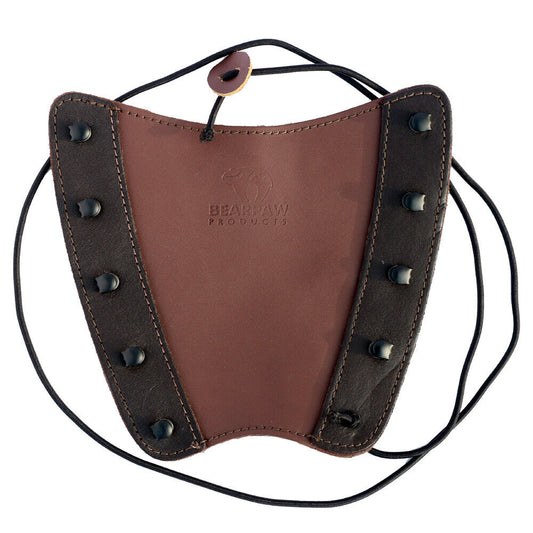 Armschutz Brandy Bearpaw 18 cm dunkelbraun - kb-bogensport