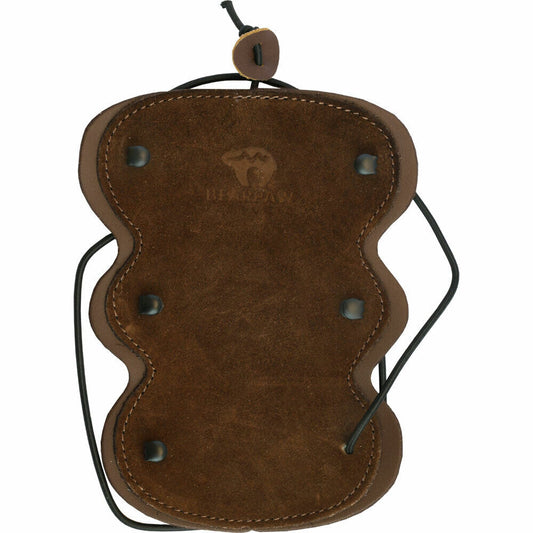 Armschutz Traditional Bearpaw 18 cm dunkelbraun - kb-bogensport