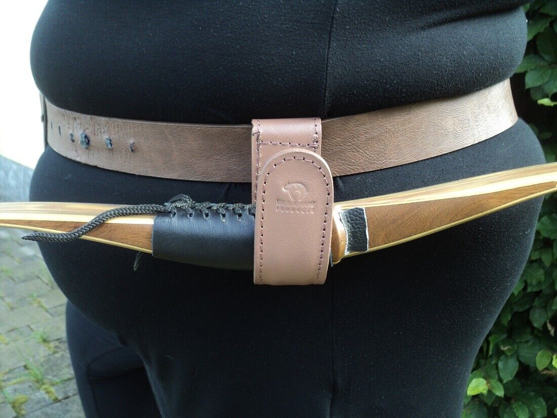 Bearpaw Bogenhalter Gürtelhalter braun - kb-bogensport