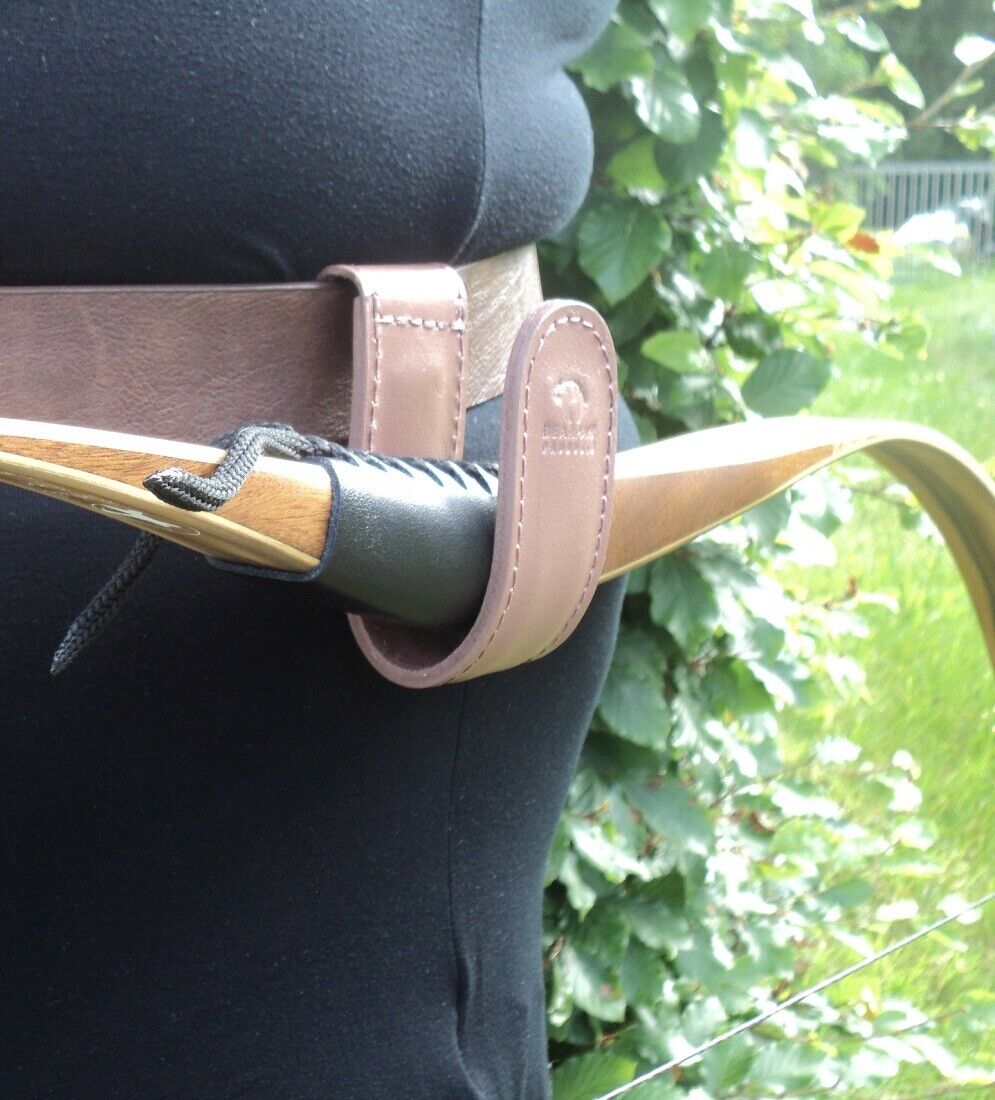 Bearpaw Bogenhalter Gürtelhalter braun - kb-bogensport
