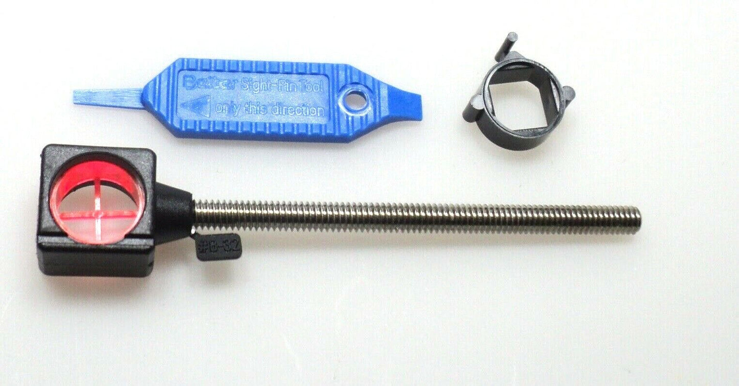 Beiter Visiertunnel 12mm #8-32 schwarz - kb-bogensport