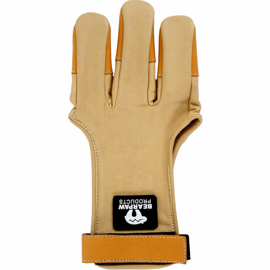 Schießhandschuh Bearpaw Classic braun - kb-bogensport