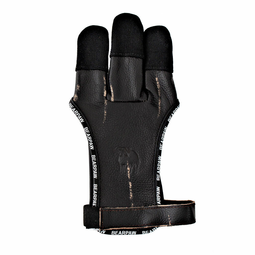 Schießhandschuh Paar Bearpaw Speedhunter Gloves schwarz - kb-bogensport