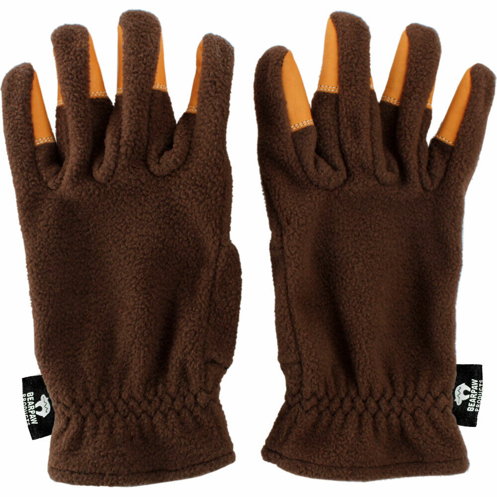 Schießhandschuh Paar Bearpaw Winter Archery Gloves braun - kb-bogensport