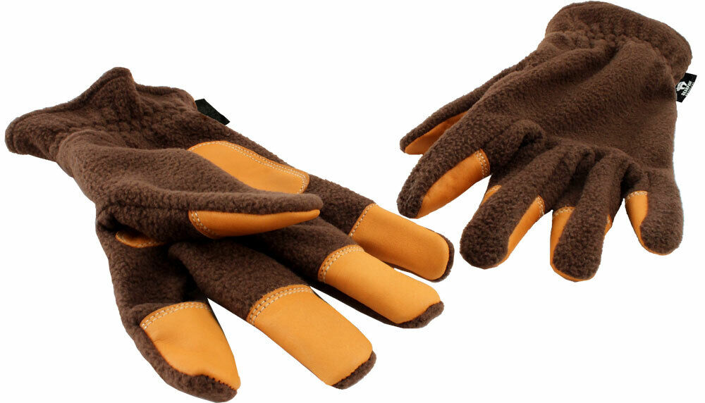 Schießhandschuh Paar Bearpaw Winter Archery Gloves braun - kb-bogensport