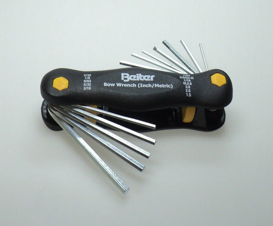 Schlüsselsatz Beiter Bow Wrench 12-tlg. - kb-bogensport