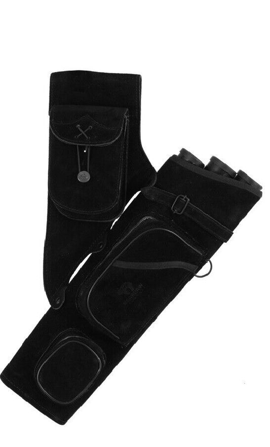 Seitenköcher Pfeilköcher Bearpaw Tube Wildleder - kb-bogensport