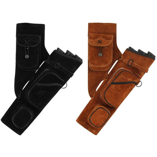 Seitenköcher Pfeilköcher Bearpaw Tube Wildleder - kb-bogensport