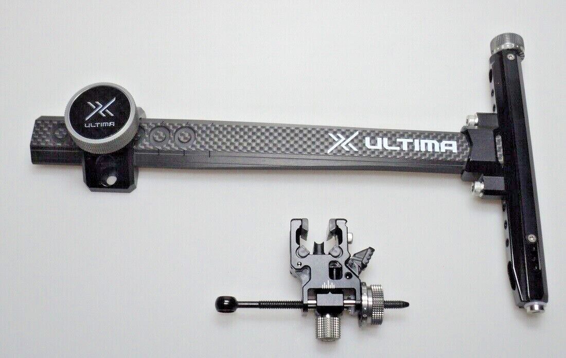 Visier Shibuya Sight Ultima RC Pro 520-9A Single Mount Schwarz - kb-bogensport