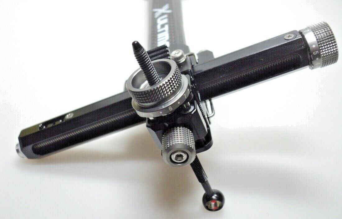 Visier Shibuya Sight Ultima RC Pro 520-9A Single Mount Schwarz - kb-bogensport