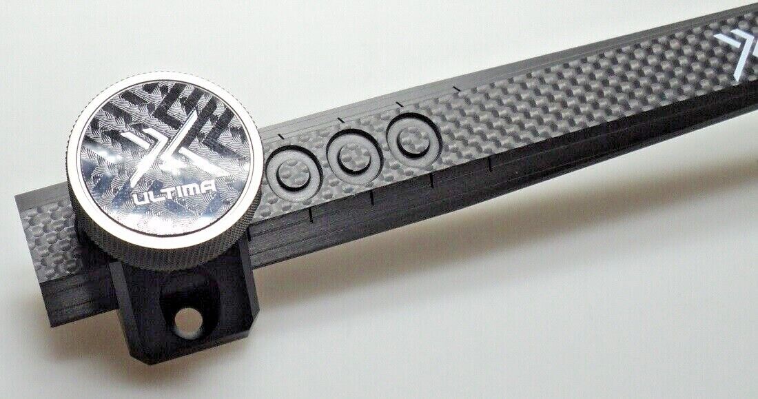 Visier Shibuya Sight Ultima RC Pro 520-9A Single Mount Schwarz - kb-bogensport