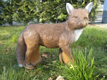 3D-Ziel Fuchs Fang in braun IFFA4 - kb-bogensport