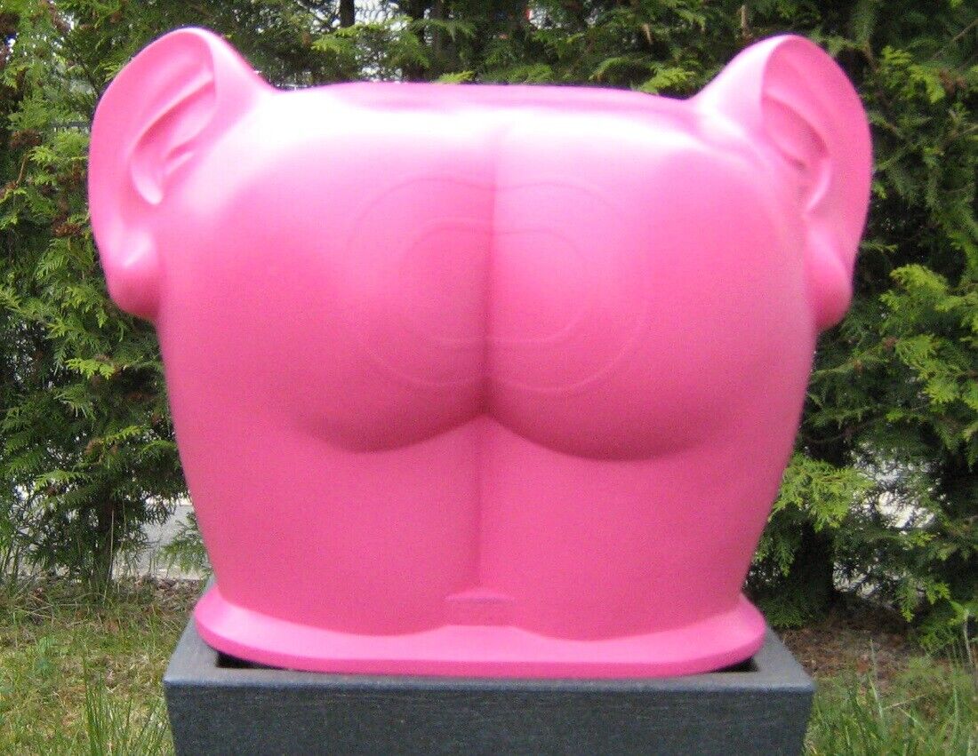 3D-Ziel Spaßziel Arsch mit Ohren in Pink - kb-bogensport