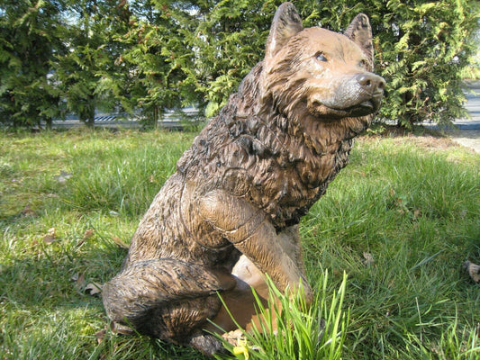 3D-Ziel Wolf Grimm braun IFFA3 - kb-bogensport