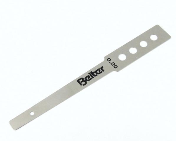 Beiter Klickerblech Klicker gerade oder gebogen - kb-bogensport