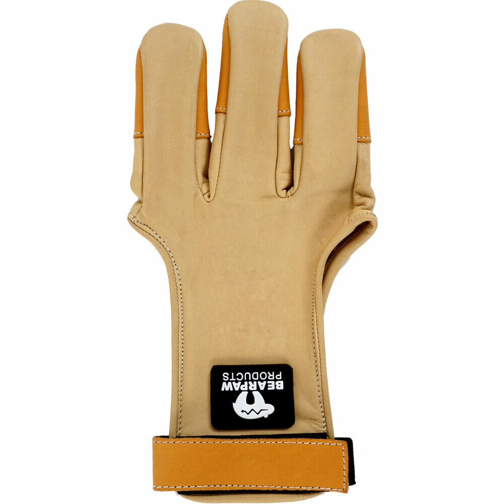 Schießhandschuh Bearpaw Classic braun - kb-bogensport