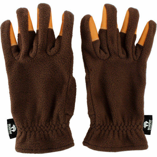 Schießhandschuh Paar Bearpaw Winter Archery Gloves braun - kb-bogensport
