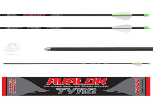 Fertigpfeile Carbonpfeile Avalon Tyro 4.2  Spine 2000 bis 600 6 Stück