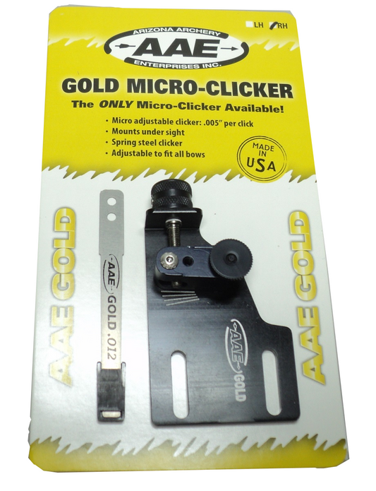 AAE Arizona Klicker Mikroklicker Gold - kb-bogensport