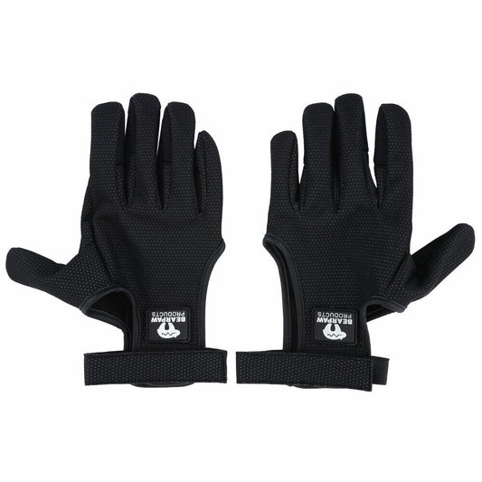 Schießhandschuh Paar Bearpaw Bowhunter Gloves schwarz