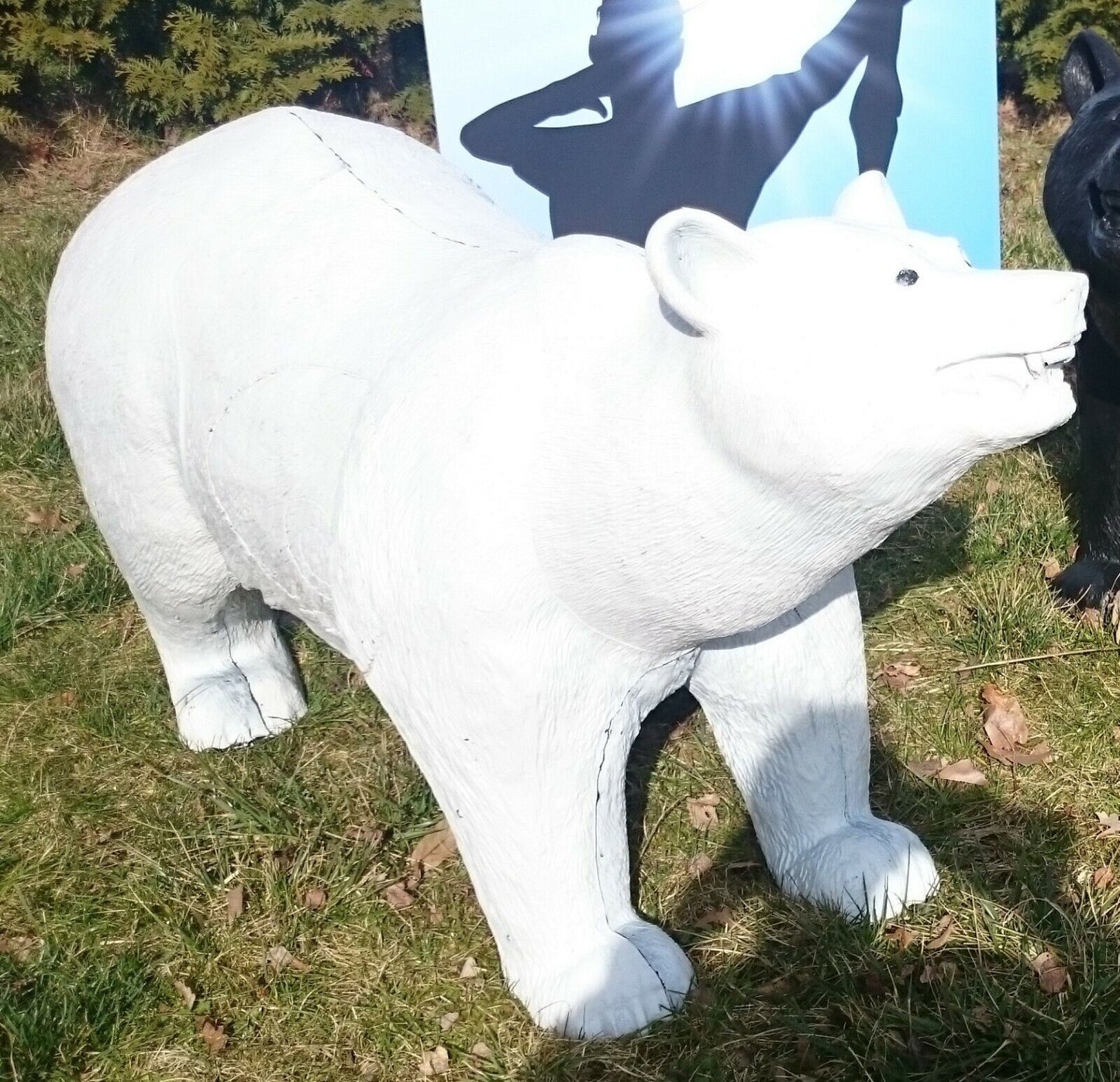 3D-Ziel Ben der Bär in weiß Eisbär IFFA1 - kb-bogensport