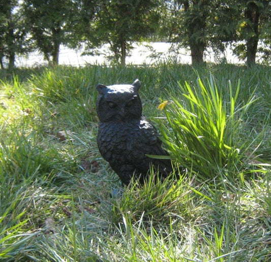 3D-Ziel Kauz Hedwig schwarz - kb-bogensport